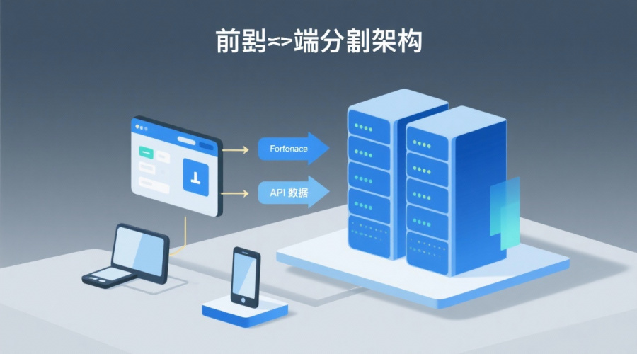 什么是前后端分离架构？