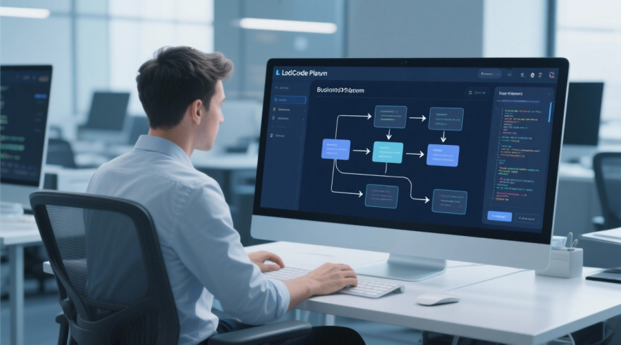 如何通过低代码平台实现业务流程的闭环管理？