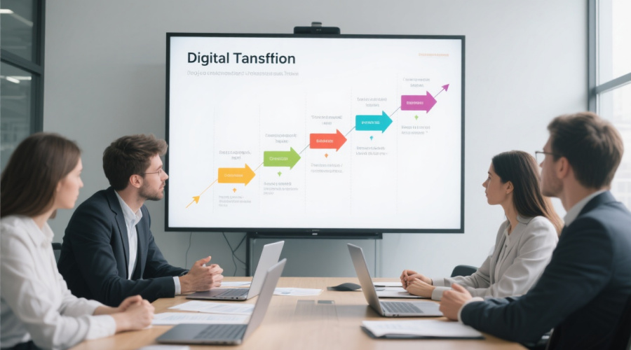 数字化转型中的项目实施路线图是怎样的？