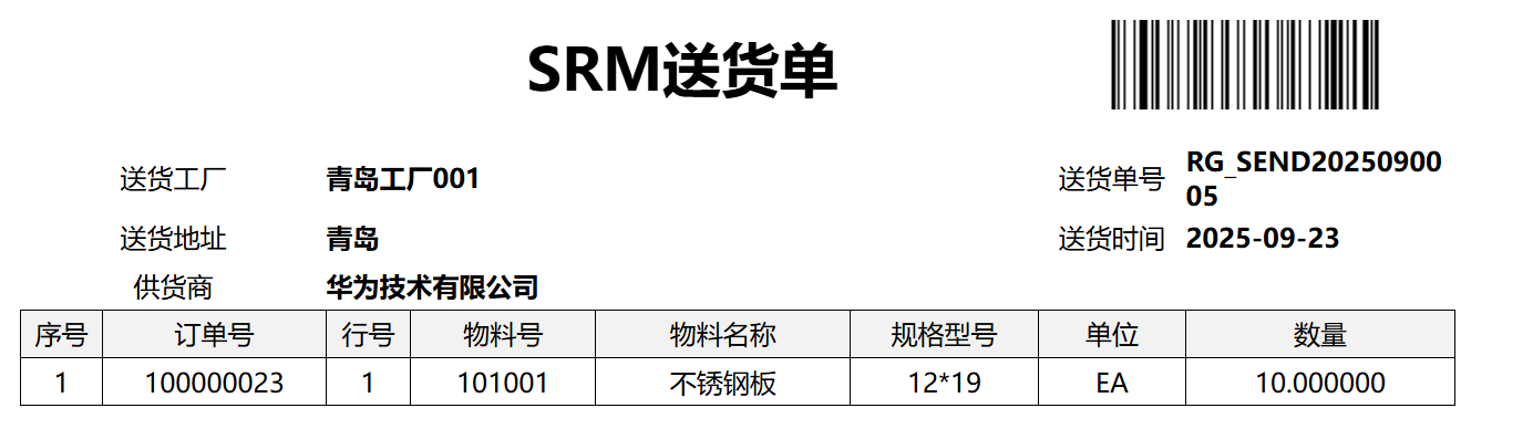 VMI条码化管理流程