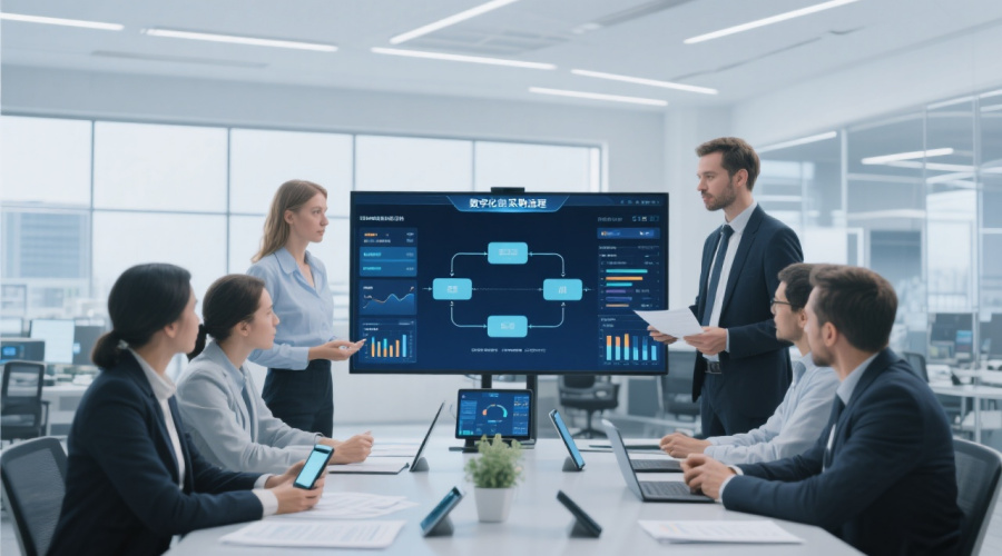 如何用数字化技术实现采购业务流程的标准化？