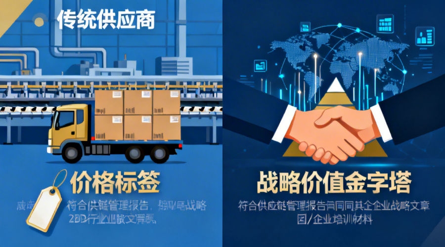 战略供应商与常规供应商的差异对比：从价格到战略价值的全面分析
