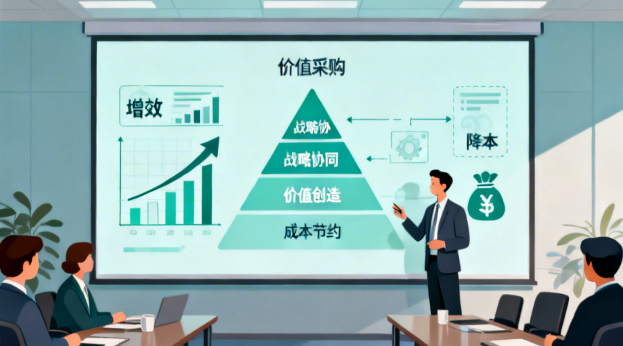 价值采购的机制是什么？为什么它能帮企业降本增效