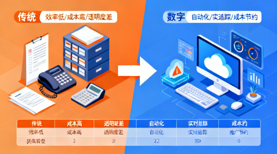 数字化采购 vs 传统采购：对照表告诉你如何选择