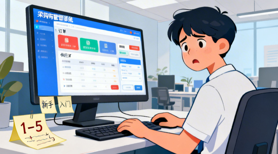 采购管理系统怎么用？新手入门的5个核心步骤