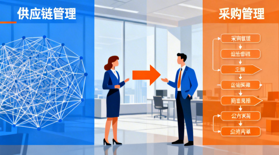 供应链管理与采购管理的区别是什么？避免混淆