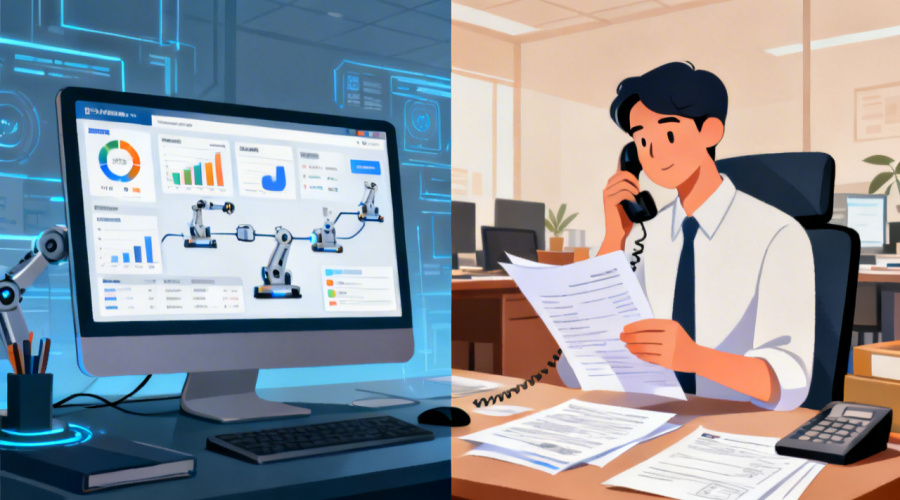 数字化采购与人工采购的区别：本质性对比解析