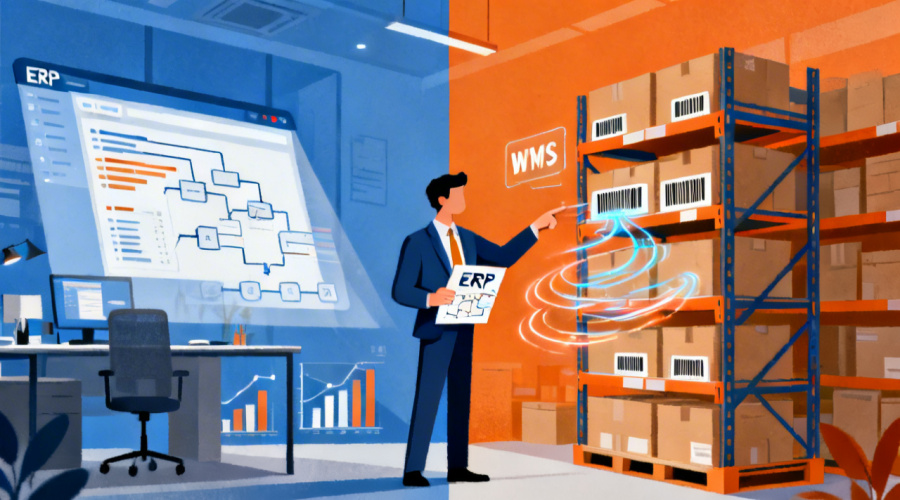 ERP与WMS的区别在哪里？对照解析管理重点差异
