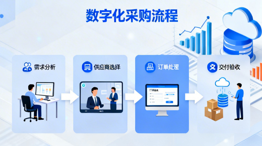 数字化采购的完整流程：从需求到交付的步骤拆解