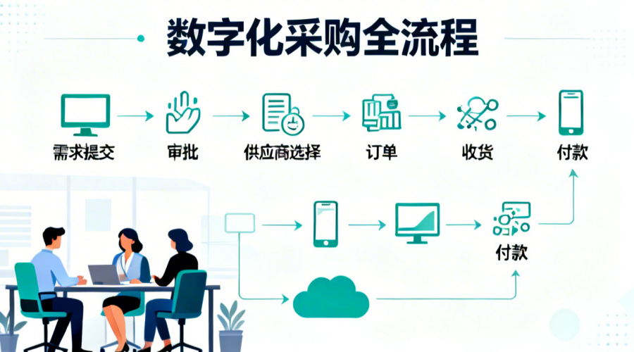 采购数字化流程怎么运行？从需求到支付的完整步骤拆解