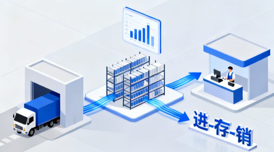 进销存是什么？用最简单的话解释企业管理的核心概念