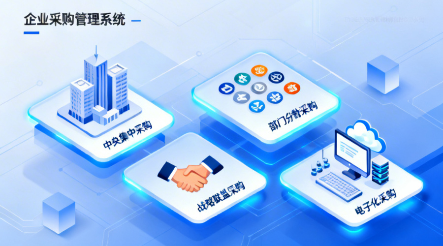 采购管理系统有哪些类型？盘点企业采购管理的4大分类