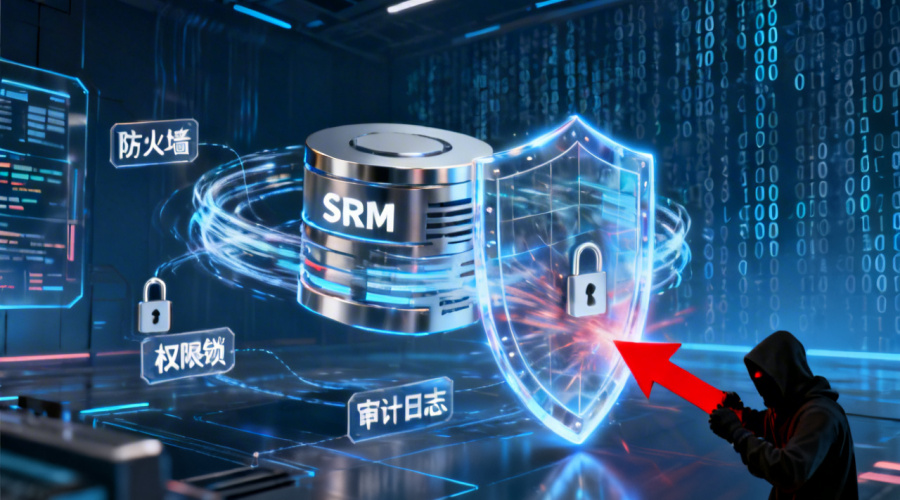 SRM系统的数据安全如何保障？解析风险防控的关键机制