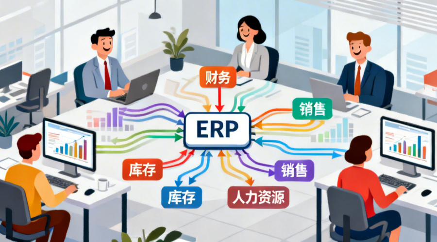 ERP原理是什么？用最简单的话解释企业资源计划