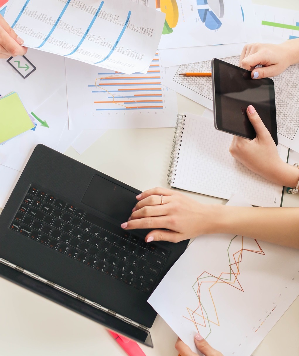 业务财务一体化管理系统图表截图