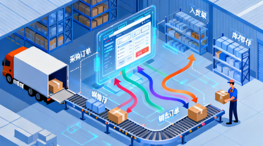 进销存流程怎么运行？从采购到销售的完整步骤拆解