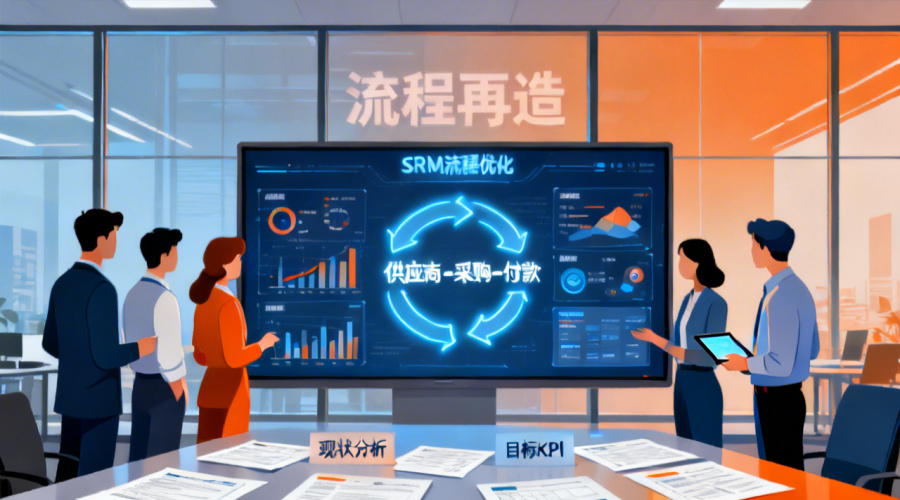 SRM流程再造操作指南：中小企业如何分步实施以提升采购协同效率