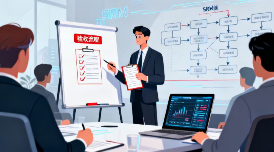 为什么严谨的SRM上线验收是规避项目风险的最后防线？