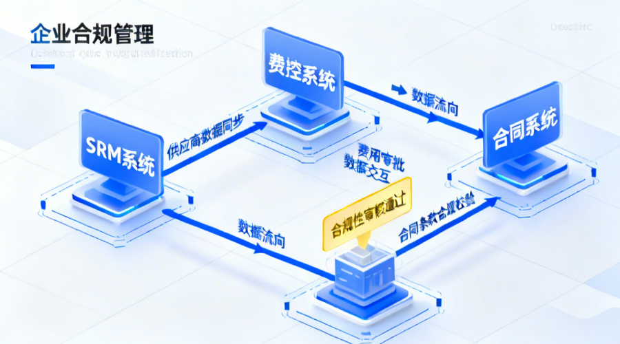 为什么SRM与费控/合同系统集成能实现全链路合规？