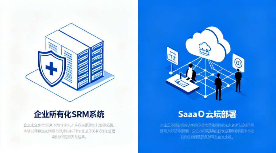 私有化SRM与SaaS部署对比：企业采购决策的终极指南