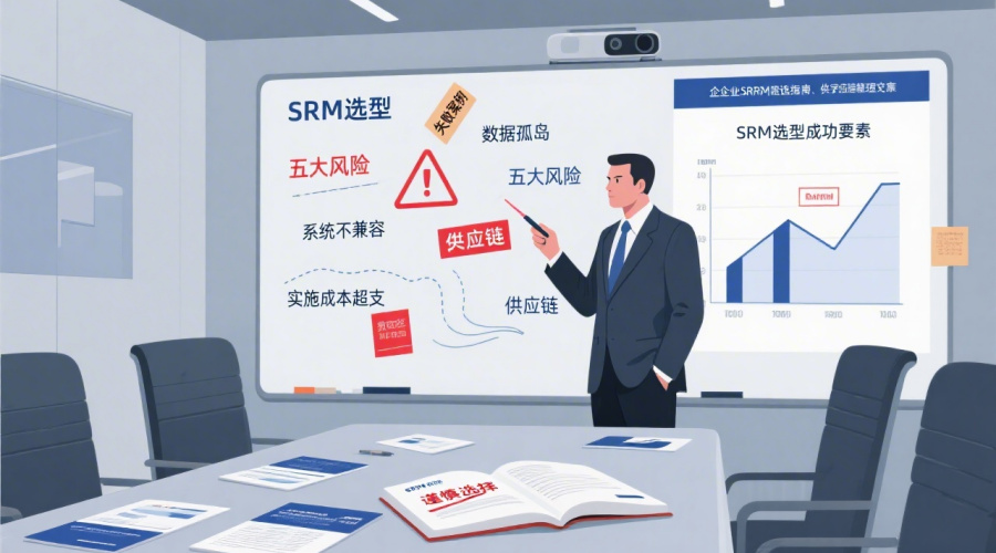 为什么您的企业必须重视SRM选型？深度解析选型失败的五大风险