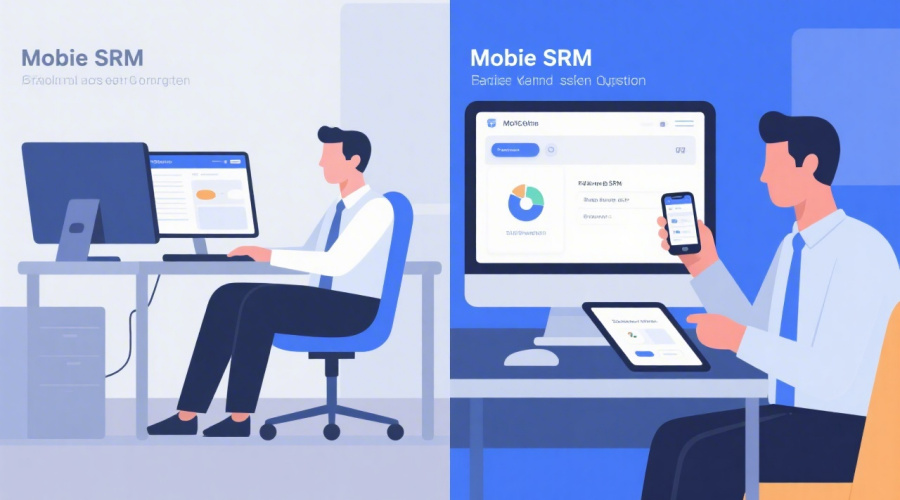 移动SRM与桌面SRM对比：移动办公时代的供应商协同效率