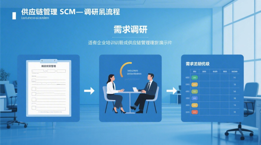 SRM需求调研终极指南：问卷设计、干系人访谈到需求优先级排序