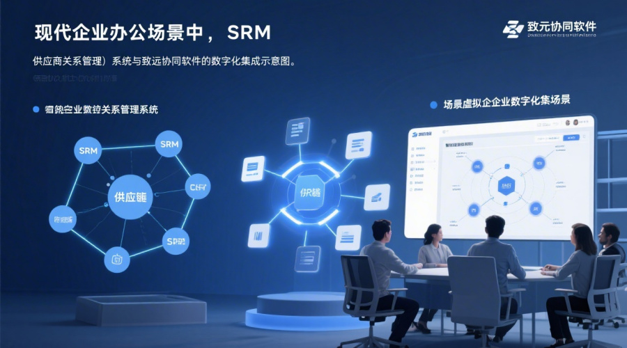 为什么SRM和致远集成有助于实现智慧协同管理