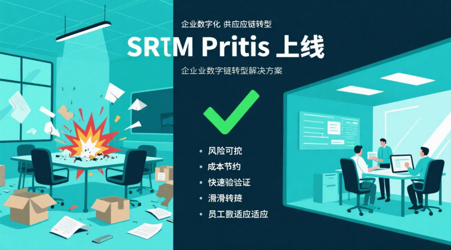替代&ldquo;大爆炸&rdquo;式上线：采用SRM试点上线策略的五大优势