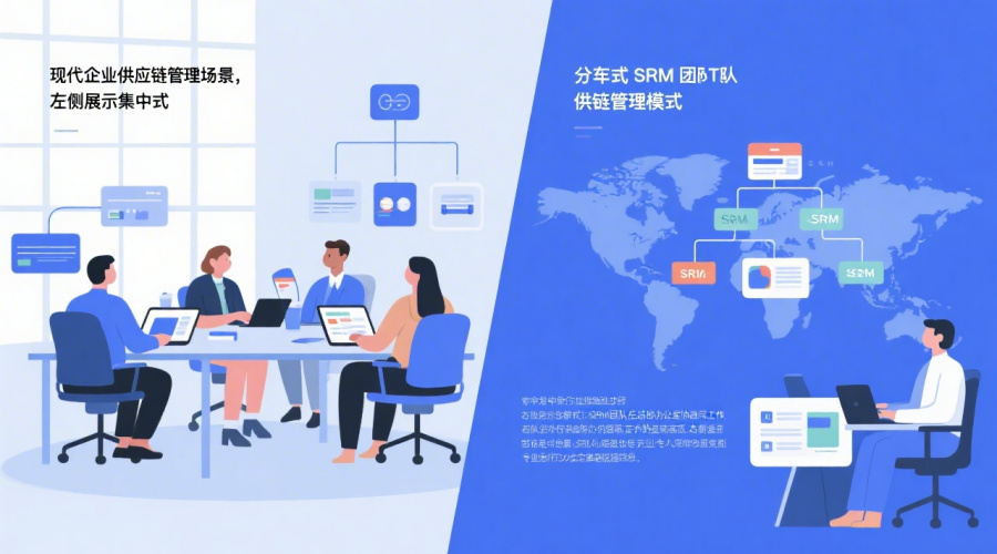 集中式与分布式SRM组织与职责模式的对比分析