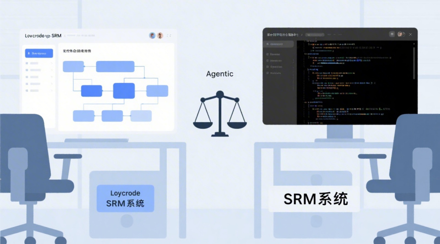 低代码扩展SRM与全代码定制SRM对比：业务敏捷性与系统复杂度的平衡