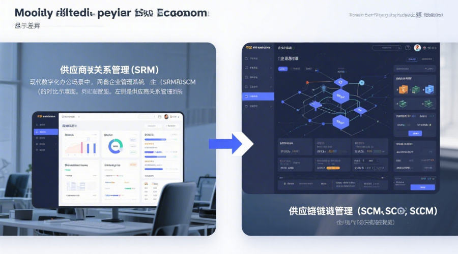 SRM解决方案与SCM的区别是什么？对比分析核心差异