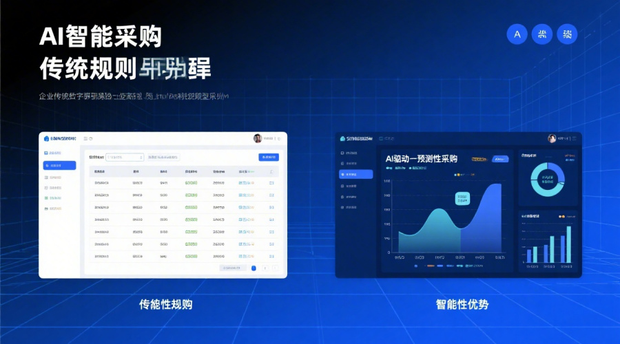 AI+SRM与规则引擎SRM对比：预测性采购的变革性优势