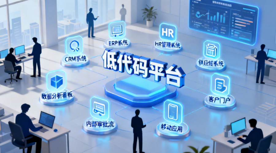 低代码适合什么场景？列举八大高匹配度的企业级应用构建场景