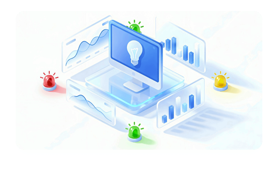 采购数据决策中心概念示意图