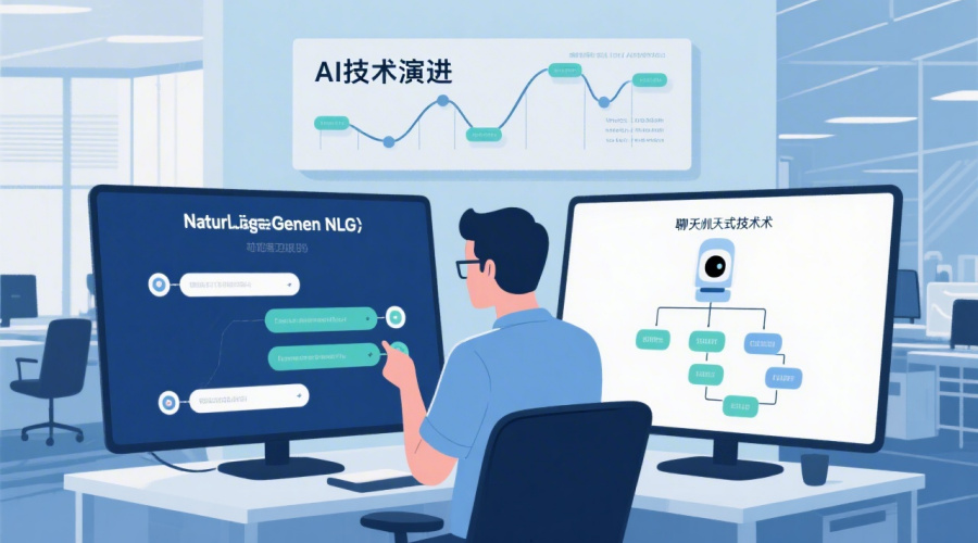 自然语言生成应用与规则式聊天机器人：技术路径与效果对比