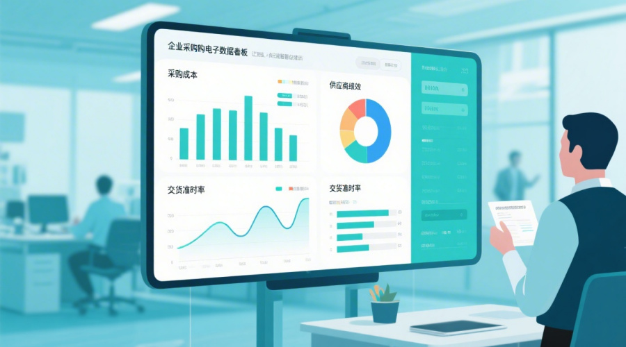 采购数据看板是什么？可视化呈现采购绩效的核心工具
