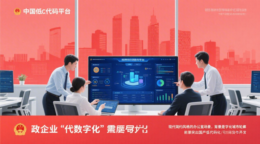 为什么信创背景下，国产低代码平台成为政企数字化的必然选择？