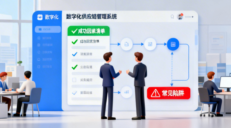 SRM实施成功的关键因素清单：避开常见陷阱的实用指南