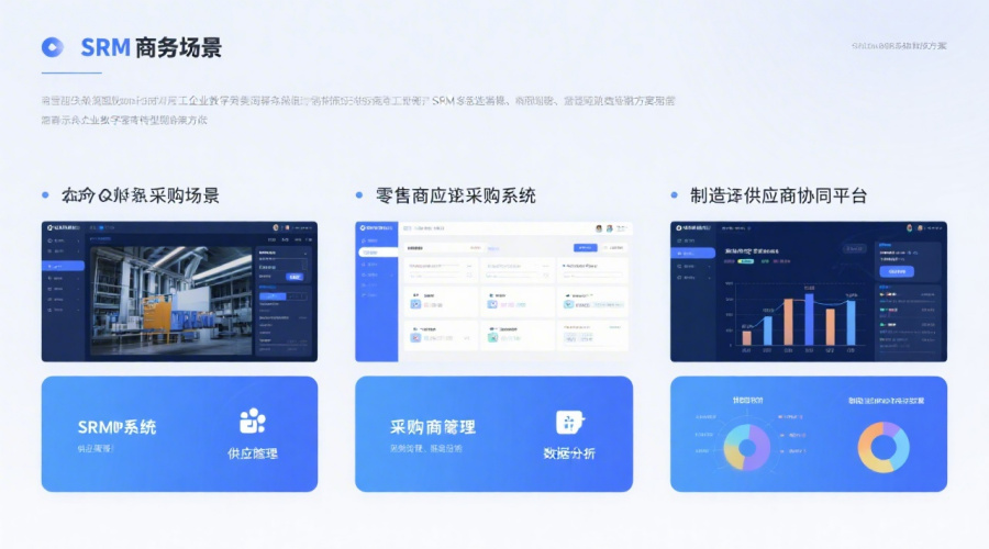 选型必读：不同SRM应用场景对应的系统功能对比