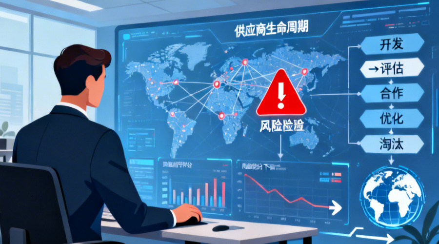 为什么实施供应商全生命周期管理能降低供应链风险？