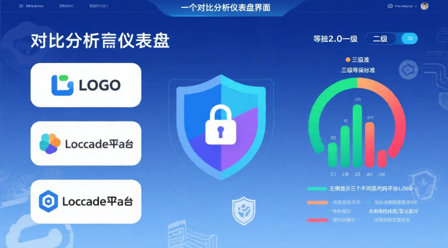不同低代码平台对等保2.0各级别要求的原生支持度对比