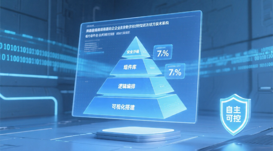 实现低代码自主可控的4个关键层面与评估指标列表