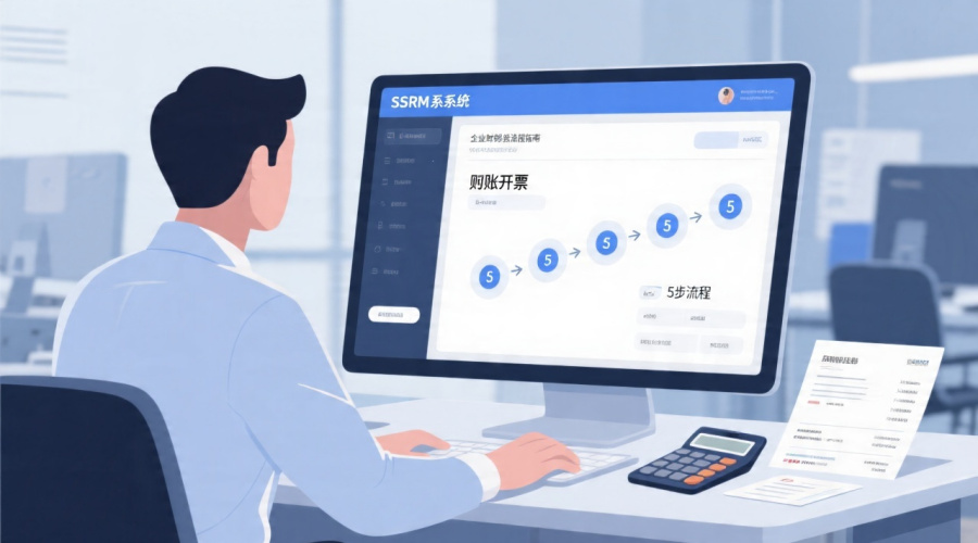 SRM环境下高效完成对账开票的5步标准化流程
