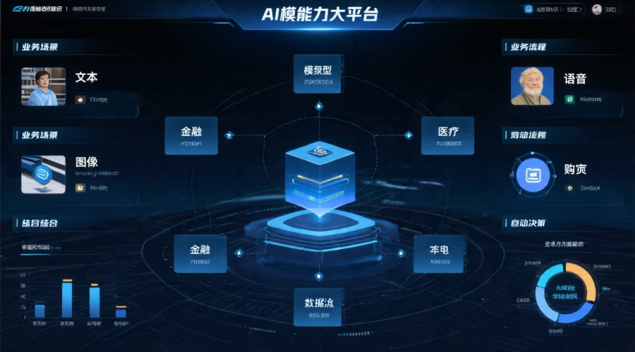 多模态大模型AI能力平台落地实践：三步实现业务场景深度融合