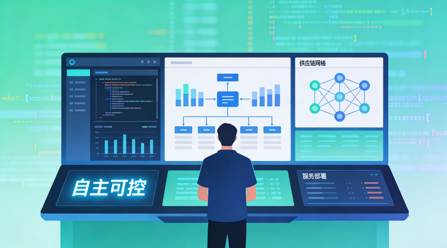 低代码自主可控终极指南：从代码、数据、供应链到服务的全面掌控