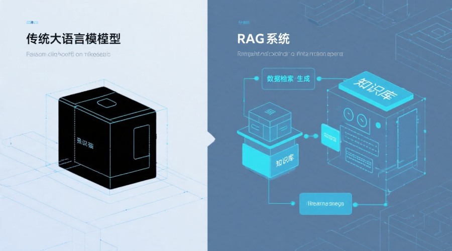 RAG检索增强生成AI平台与纯大模型方案的对比分析