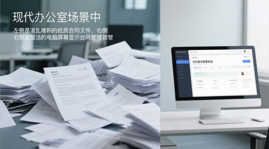 合同在线管理系统与传统方式对比：效率提升与成本节约真相