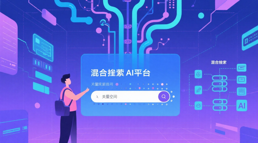 什么是关键词+向量混合检索AI平台？核心架构与功能详解