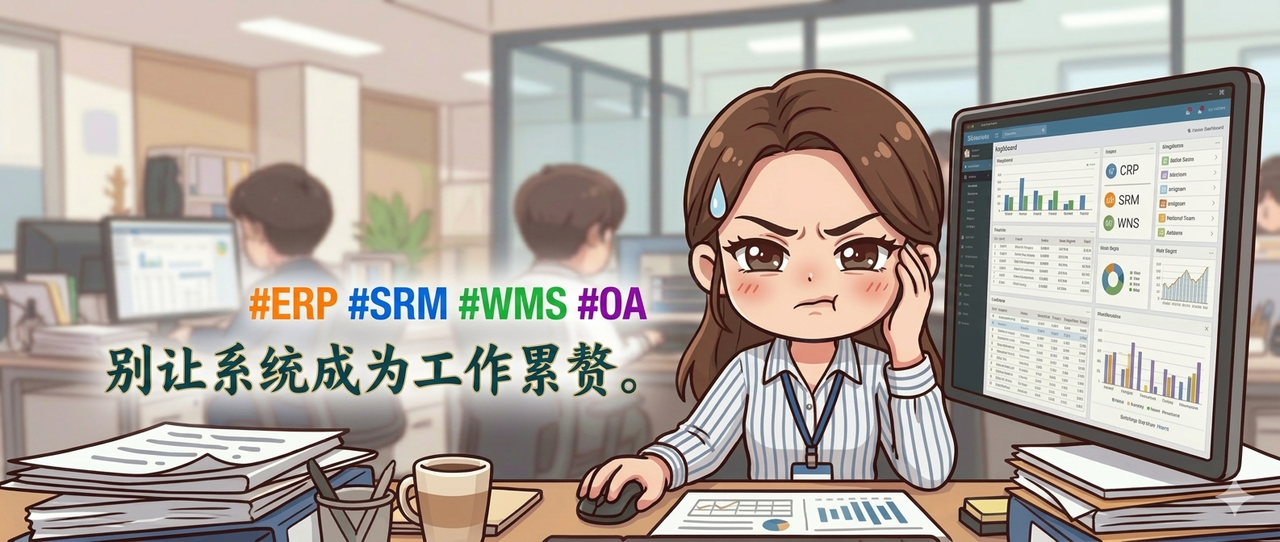 为什么员工会抵触使用ERP、SRM、WMS、OA系统？真相有10个